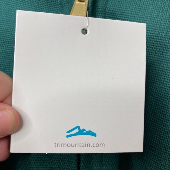 Tri Mountain Hooded Jacket in Green - Picture 7 of 7